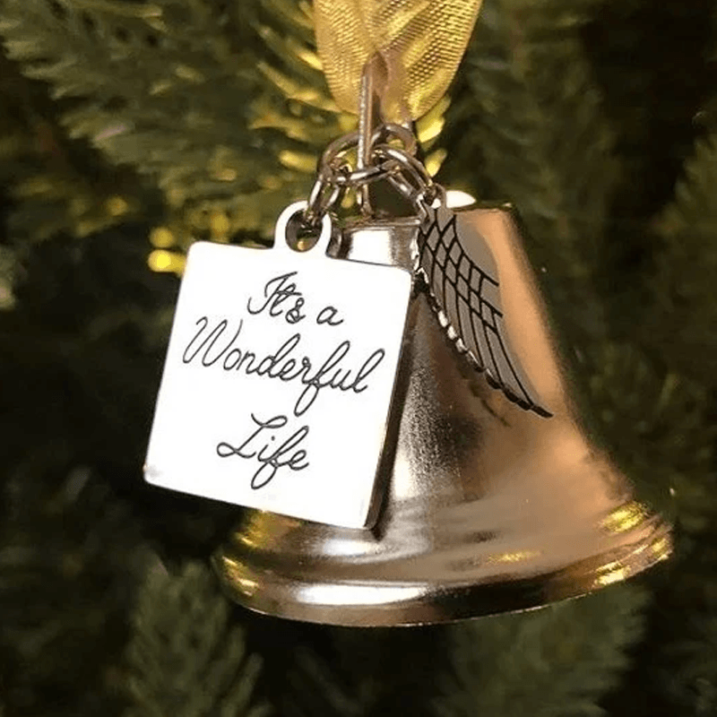 Englevinge Bjelle ornament