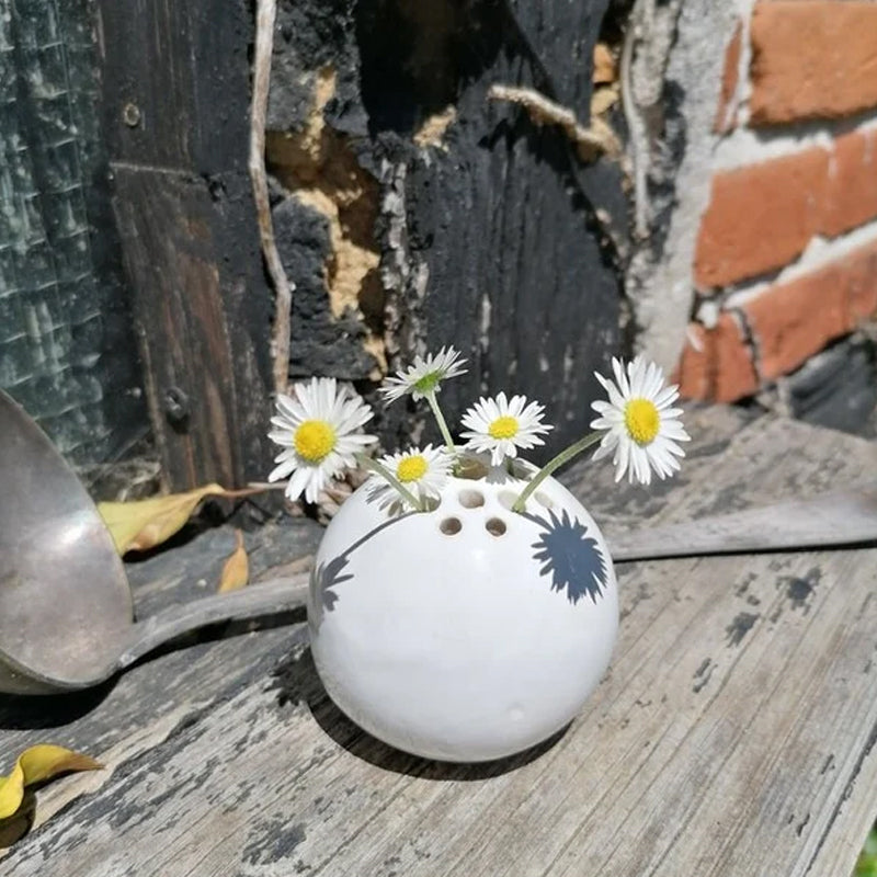 Harpiks håndlaget vase for blomst, borddekor