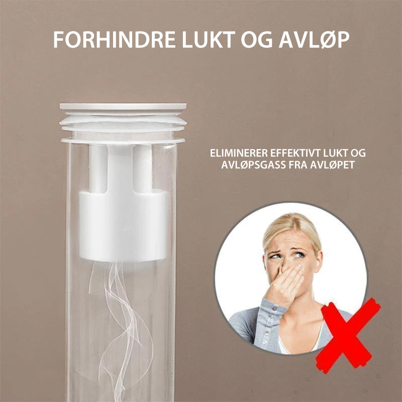 Avløpsfilter for deodorant