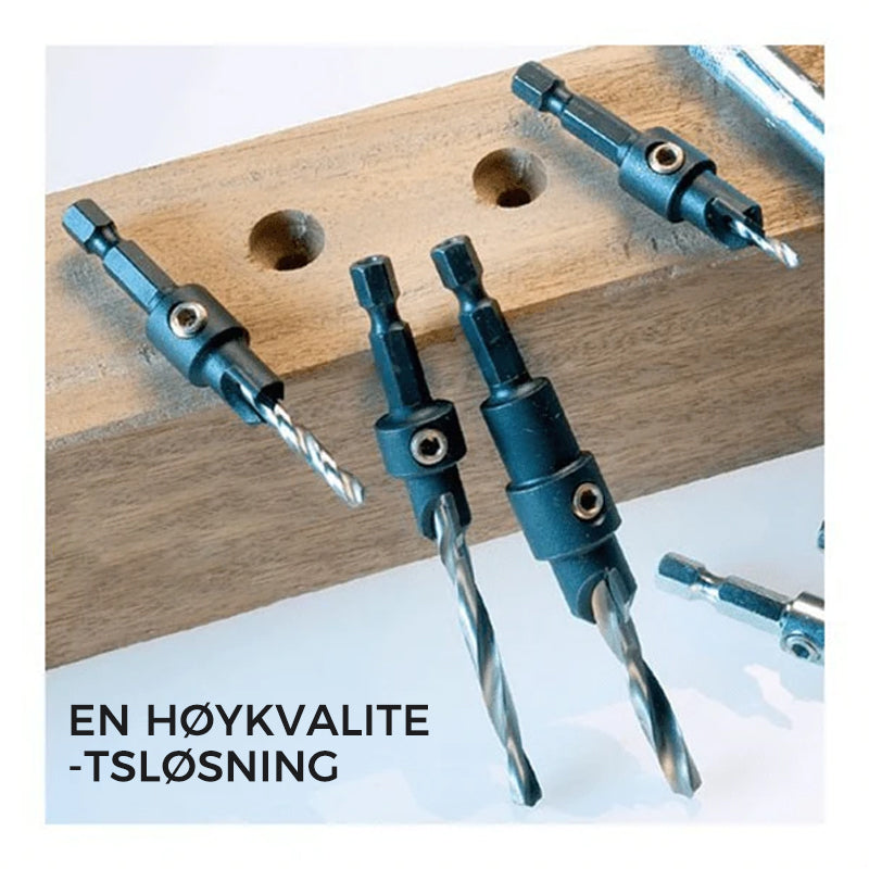Premium HSS forsenkningsbor-sett