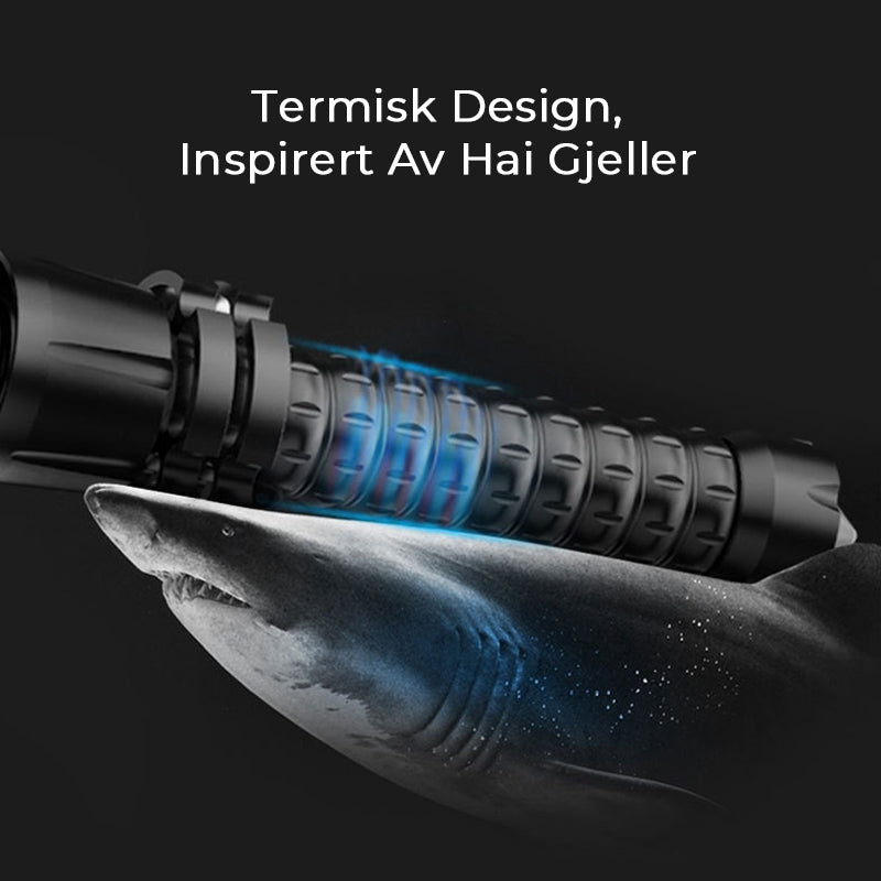 Selvforsvars oppladbar lommelykt