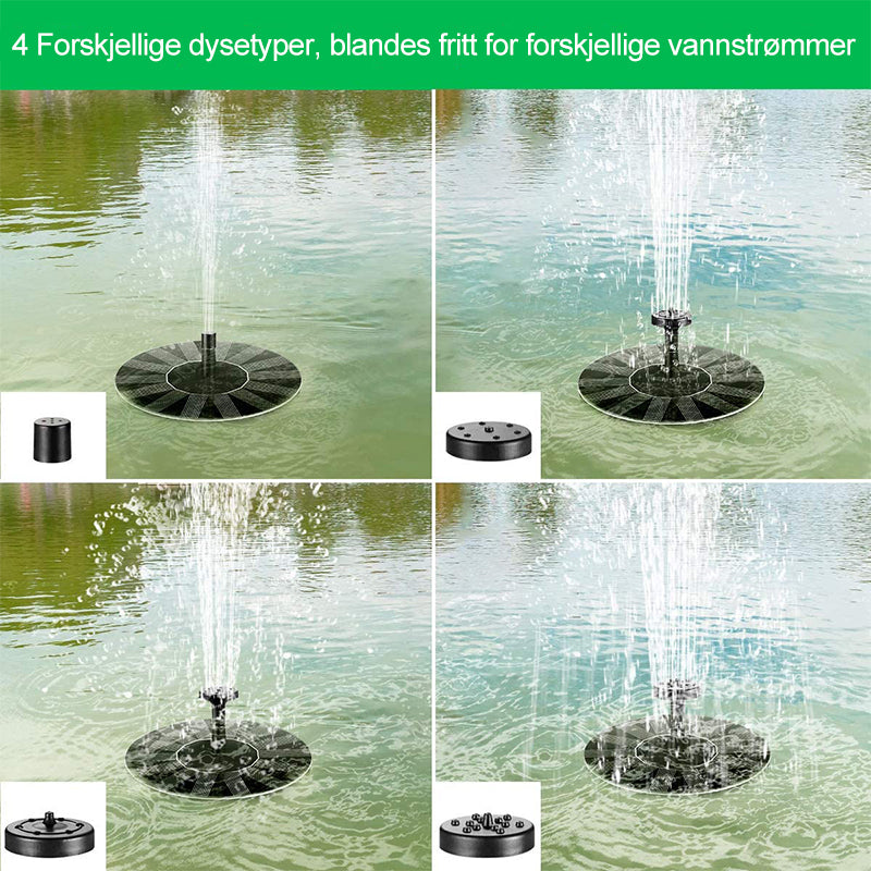 Soldrevet  fontenepumpe