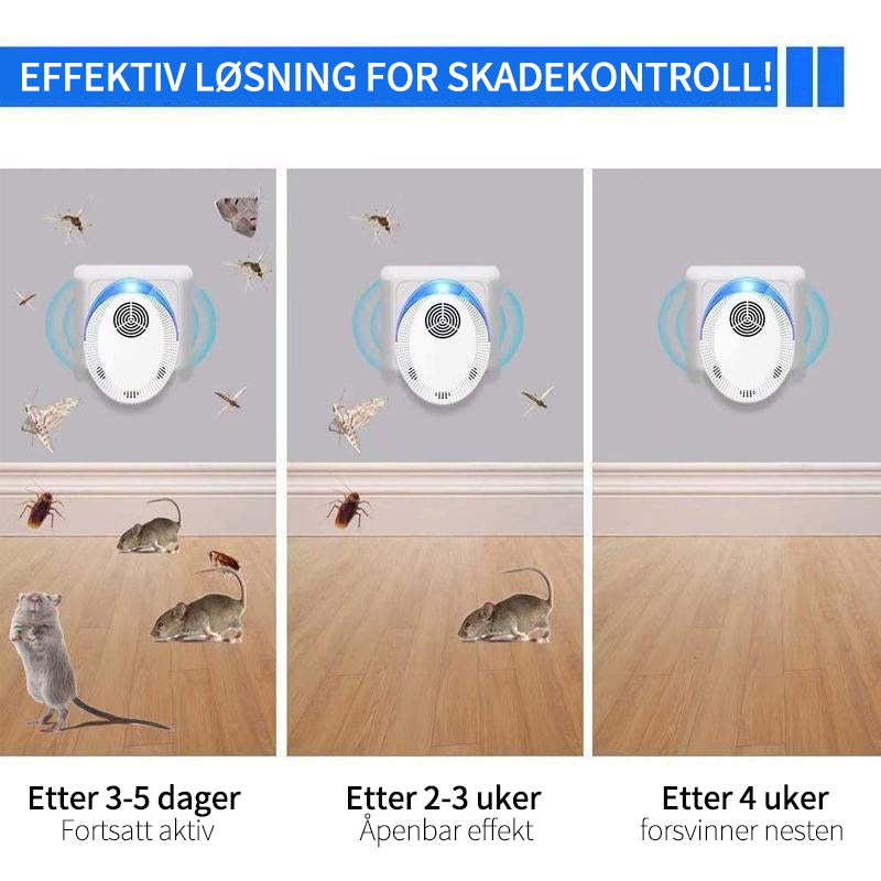 Oppgradert ultrasonic skadedyr repeller