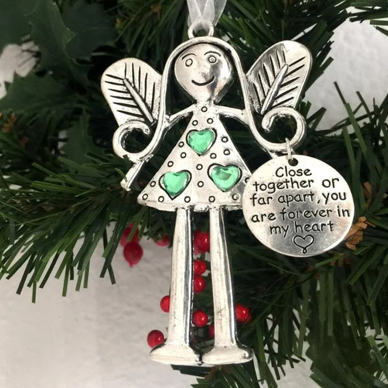 Vakre venner for alltid  - Angel Ornament Julegave