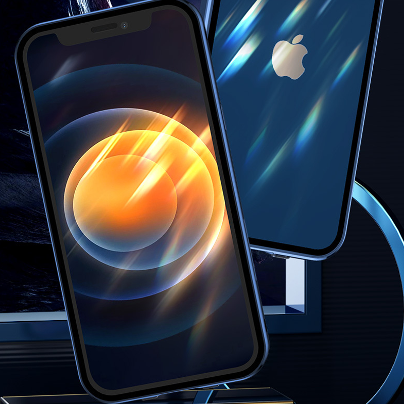 Dobbeltsidig iPhone-deksel med spenne for iPhone
