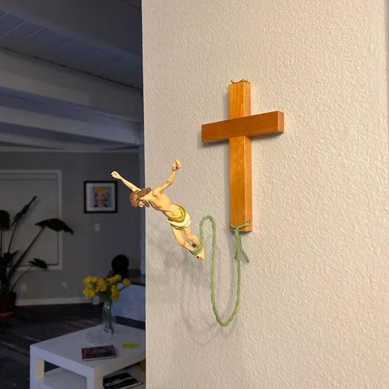 Troens Sprang Jesus Dekorasjon