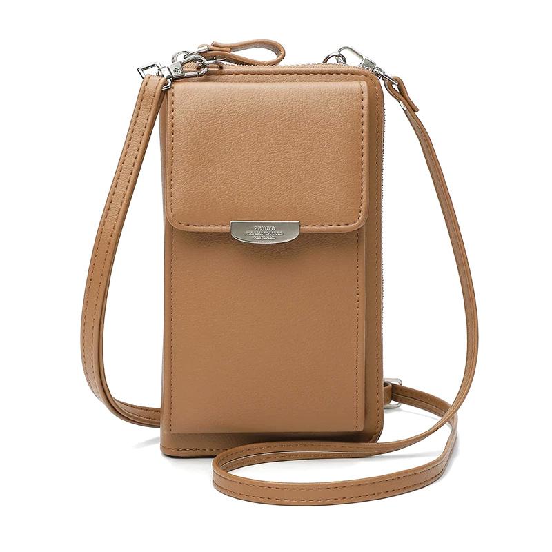 Elegant crossbody-veske med flere lommer