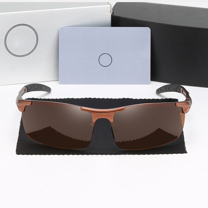 Photochromic solbriller for menn med antirefleks polarisert linse