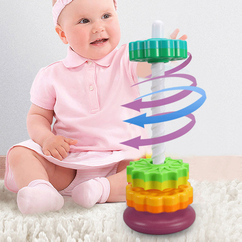 Regnbue-roterende leketøy