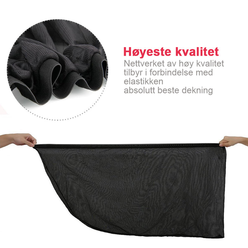 Solbeskyttere for sidevindu, 2 pakker