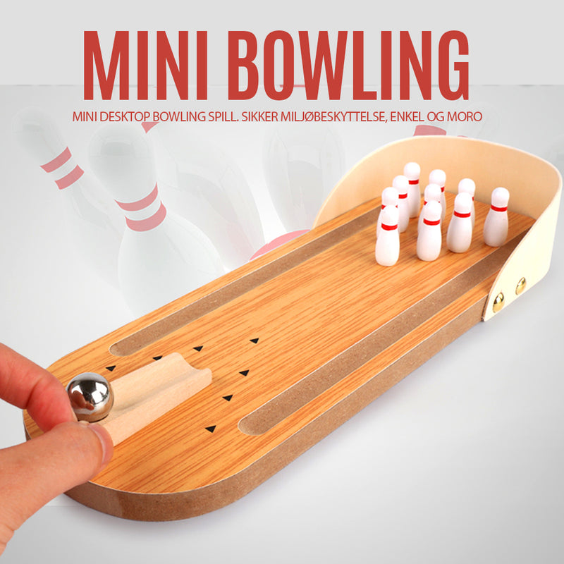 Innendørs tre Mini Bowling Game Set