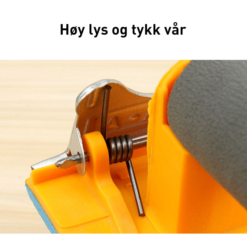 Håndsliper med svamphåndtak. Perfekt for 9 x 3,6 tommers sandpapir