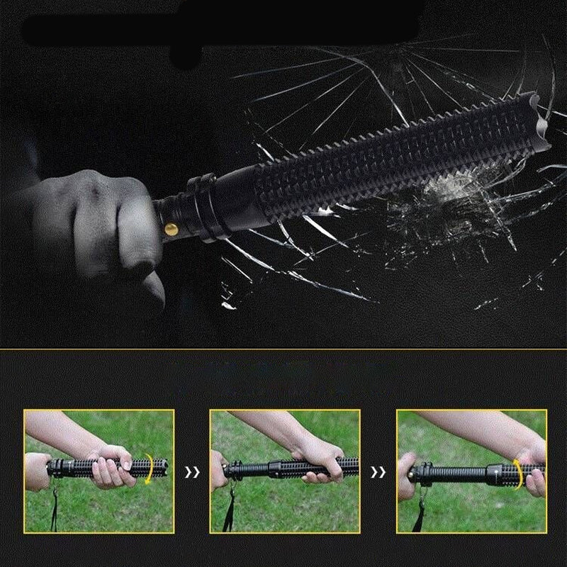 Selvforsvars oppladbar lommelykt