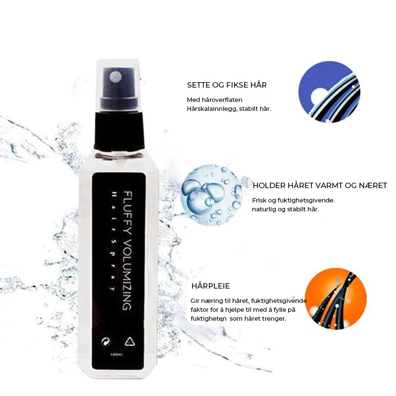 Naturlig planteprotein hårfortykningsspray