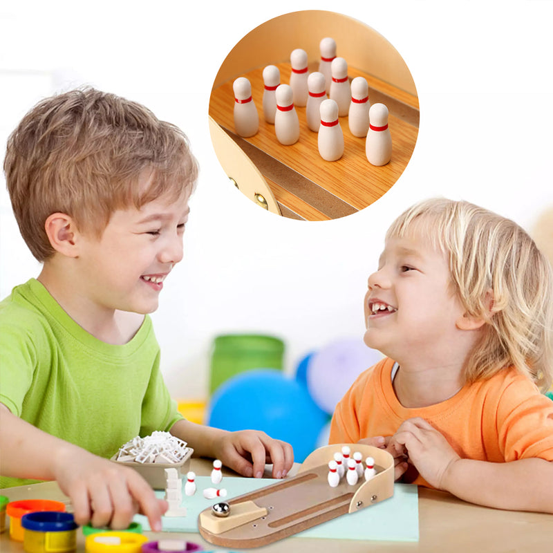 Innendørs tre Mini Bowling Game Set