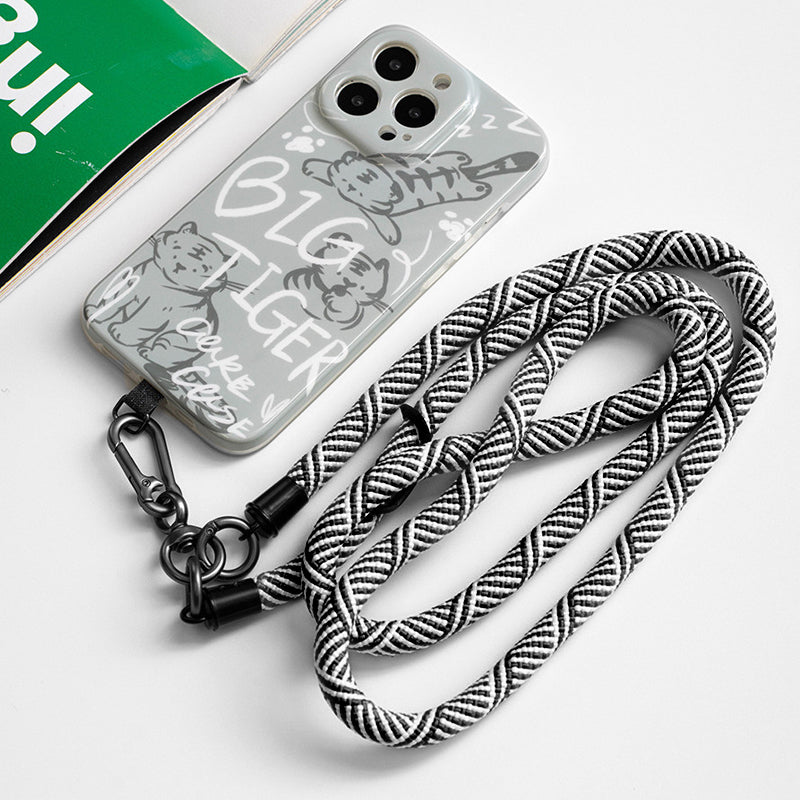 Mobiltelefon Sterk og slitesterk buksesele mot tapt lanyard