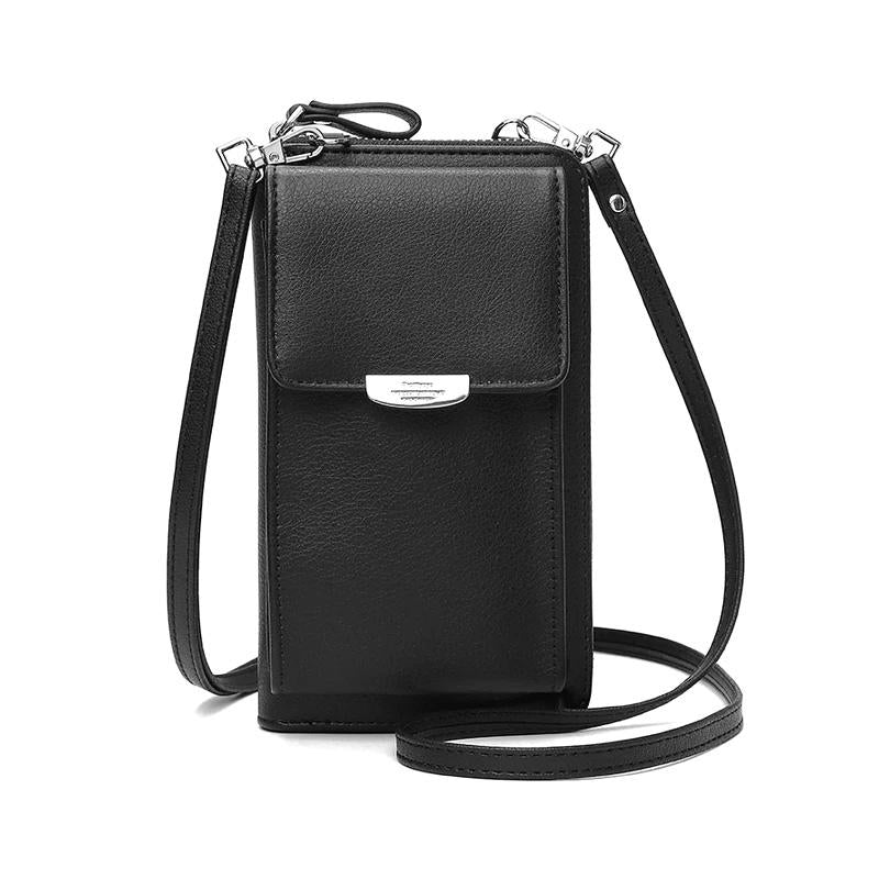 Elegant crossbody-veske med flere lommer