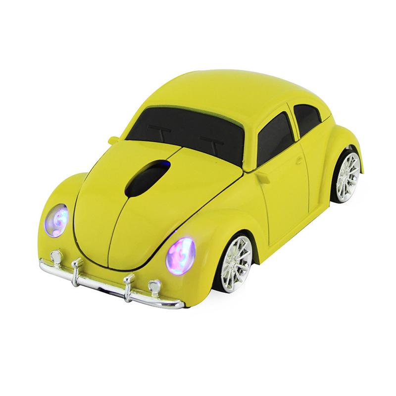 Søt trådløs bilmodell mus med USB