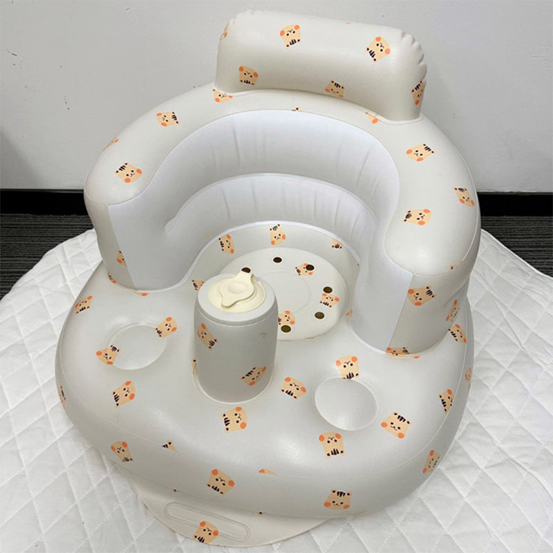 Manuell oppblåsbar babysofa