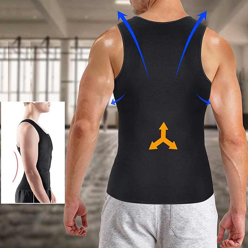 Herre Vest med Plast Belte