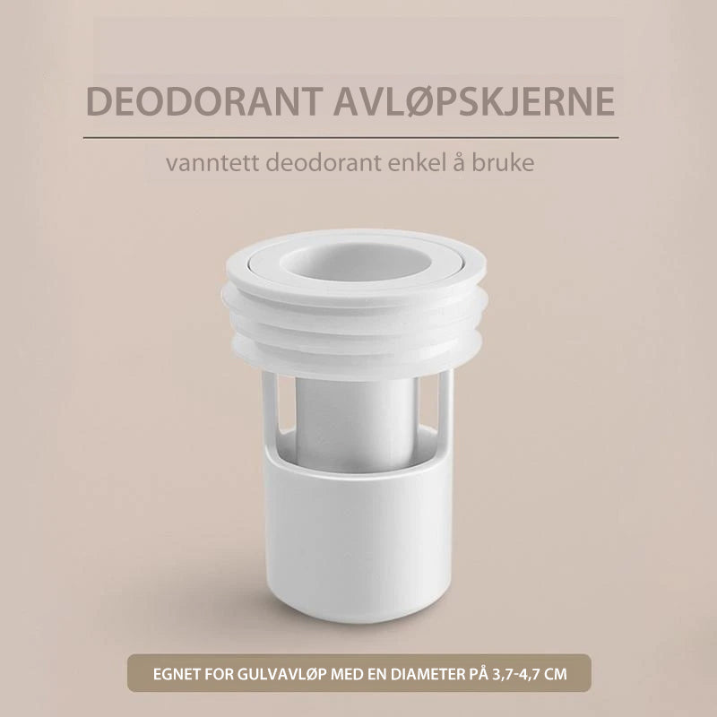 Avløpsfilter for deodorant