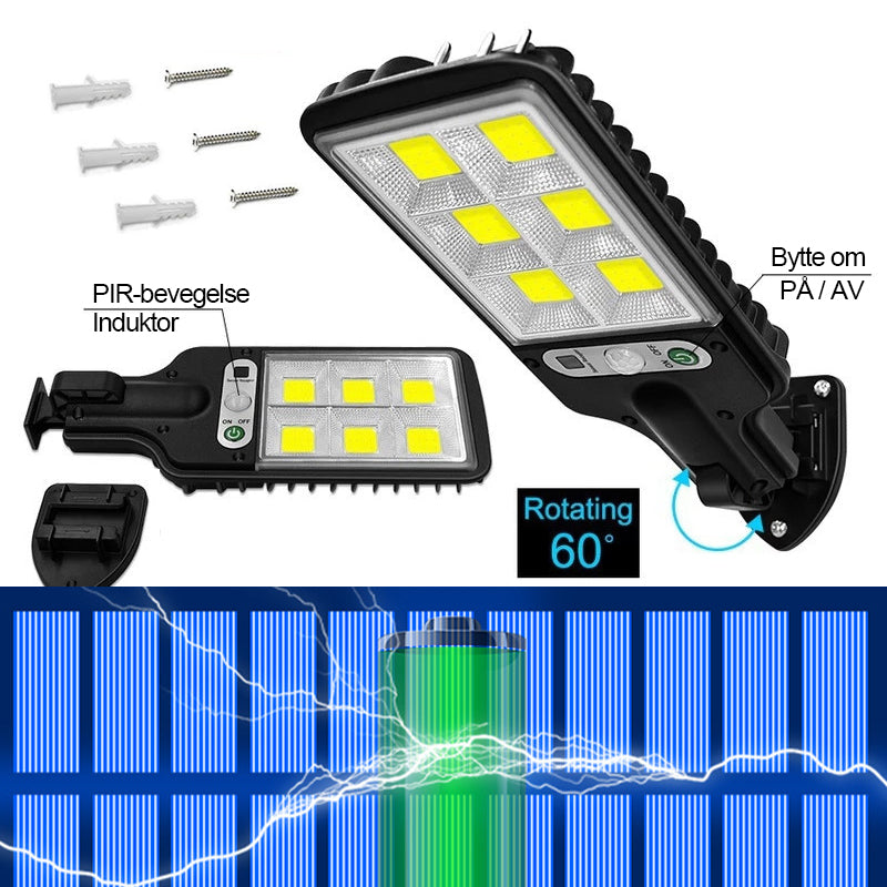 Den ultimate solcelledrevne LED-lampen