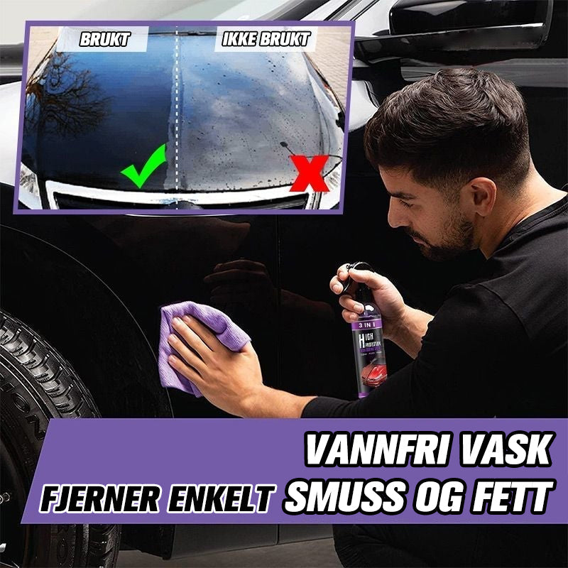 3 i 1 Høybeskyttende hurtig beleggsspray