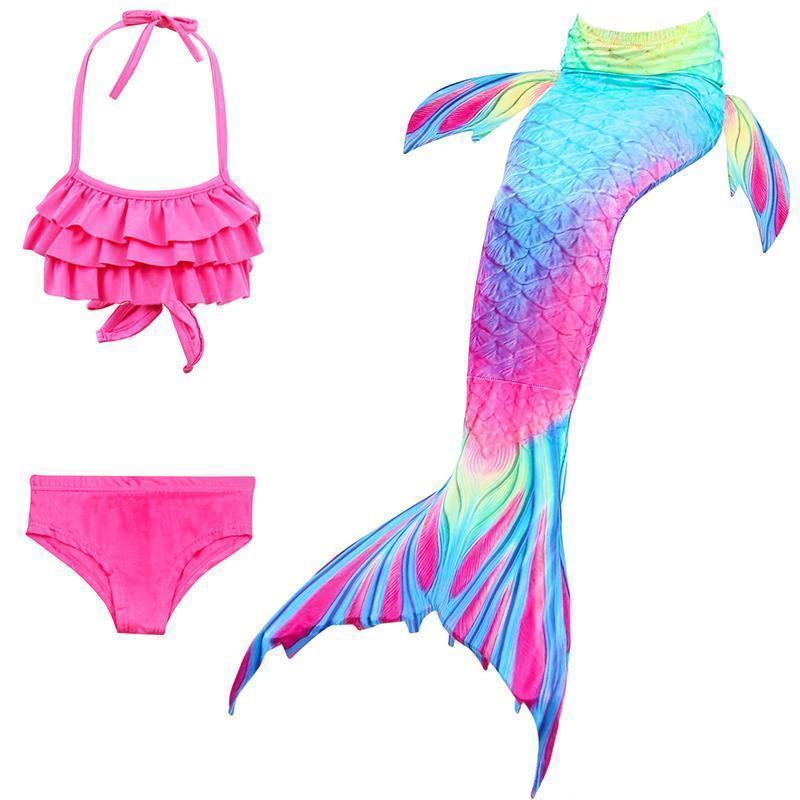 Havfrue badedrakt- barn bikini-sett