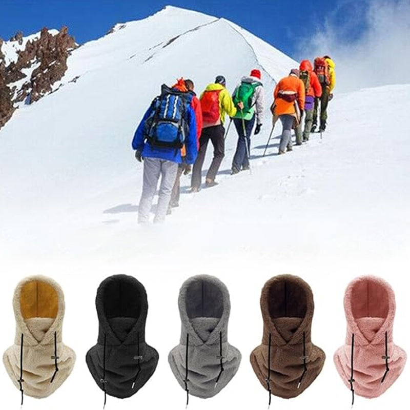 Sherpa skimaske med hette