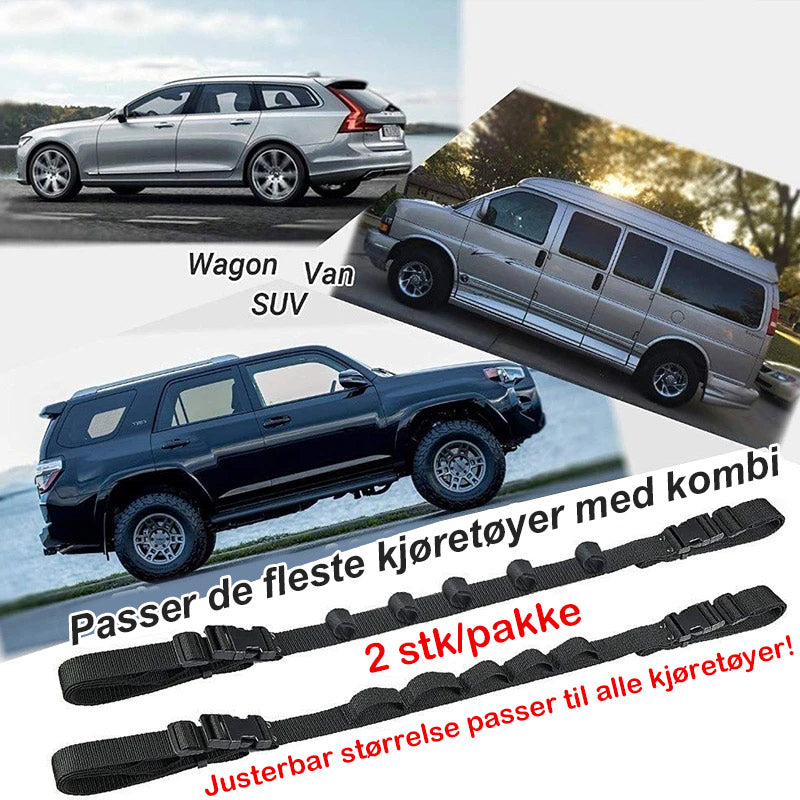 Kjøretøy fiskestangholder stropper