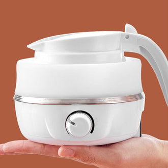 Temperaturjusterbar sammenleggbar silikon vannkoker