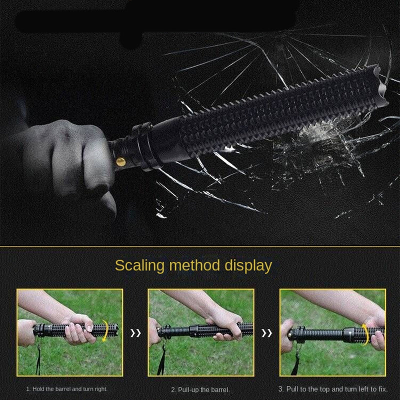 Selvforsvars oppladbar lommelykt