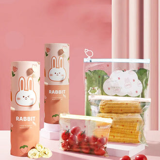 Multifunksjonell plastpose med glidelås