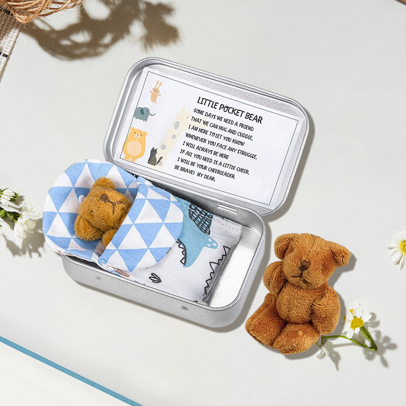 Teddybjørn i en blikkboks