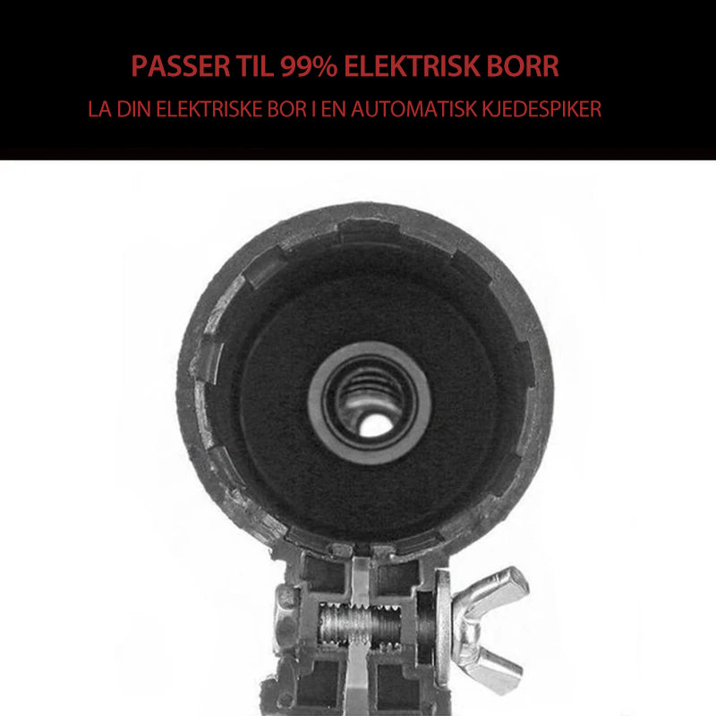 Elektrisk borekjedespikeradapter