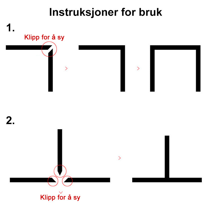 Keramiske fliser antimugg gap bånd (1 rull 6M * 8 mm)