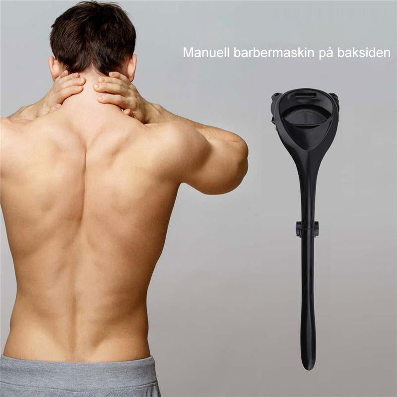 Barberhøvel for rygghårfjerning og kroppsbarbering（🔥kjøp 2 ， -10% rabatt）
