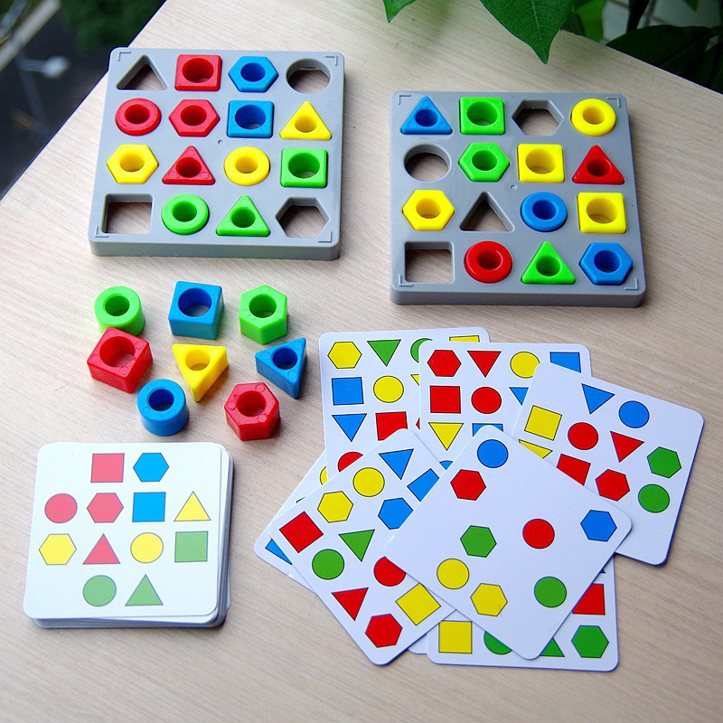 Shape Matching and Color Sensory Educational Game