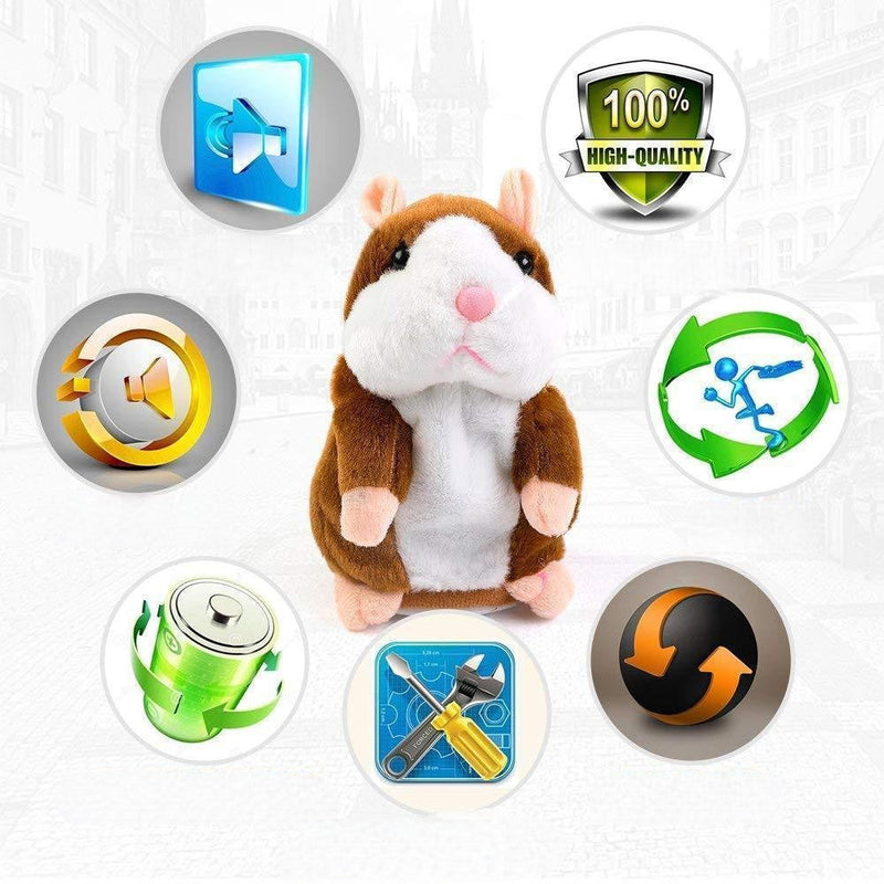 Fantastisk Talking Hamster Mouse Toy