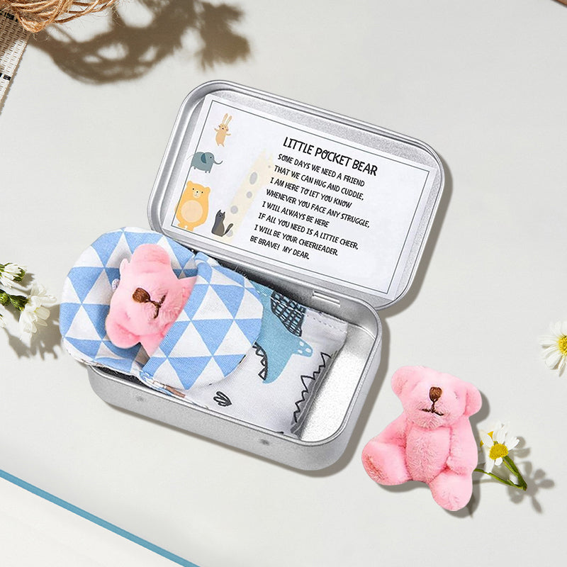 Teddybjørn i en blikkboks