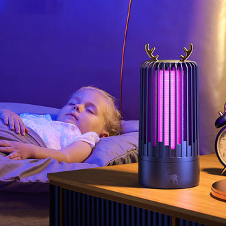 Mygglampe med gevirdekor