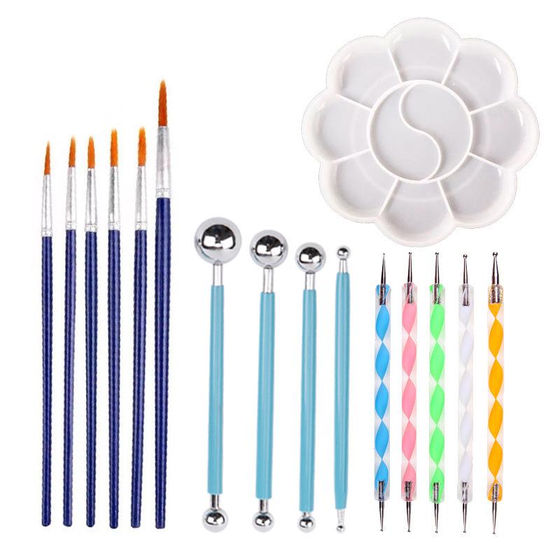 Mandala Dotting Tools Kit (20 PCer)