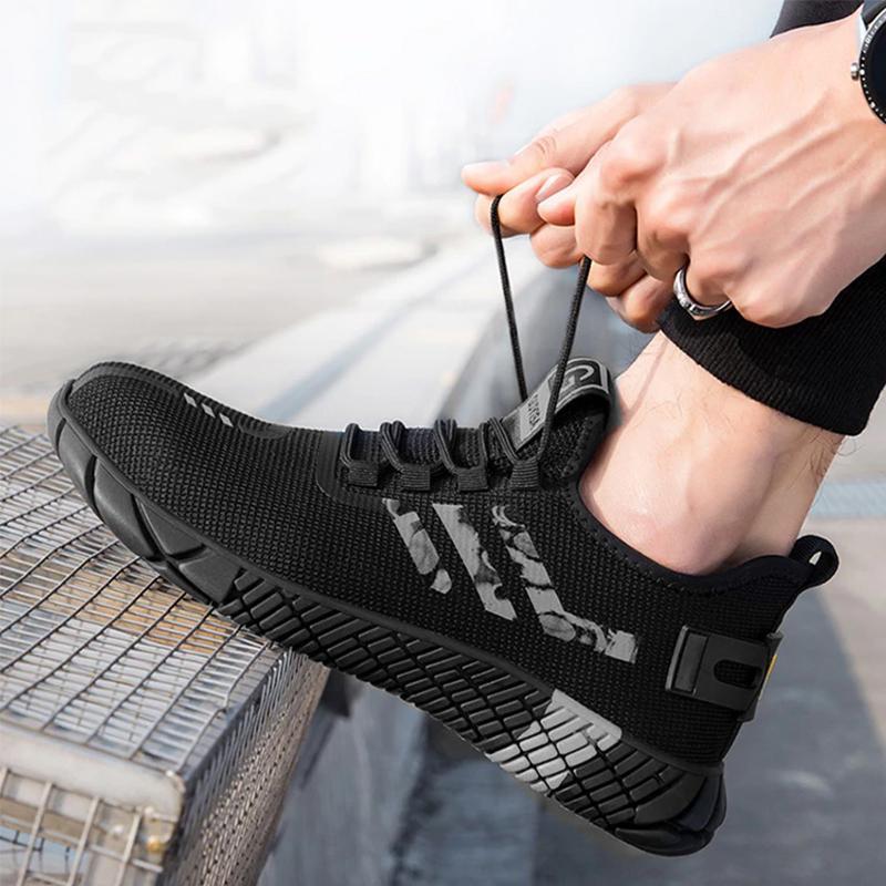 Anti-knusende og anti-punktering sikkerhets sko