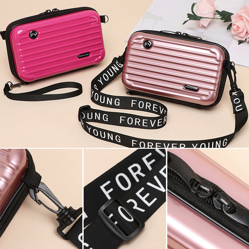 Mini koffert Crossbody-veske