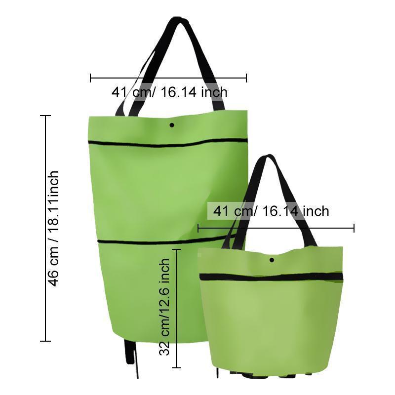 Sammenleggbar miljøvennlig handlepose（🔥Kjøp 2, -10%🔥）