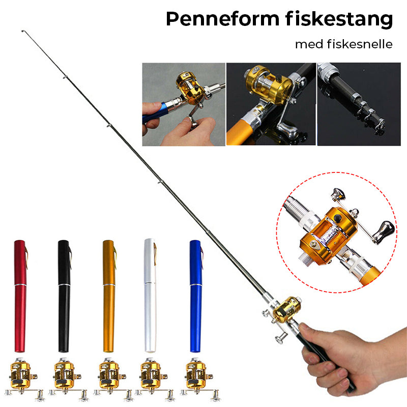 Fiskestang i lommestørrelse