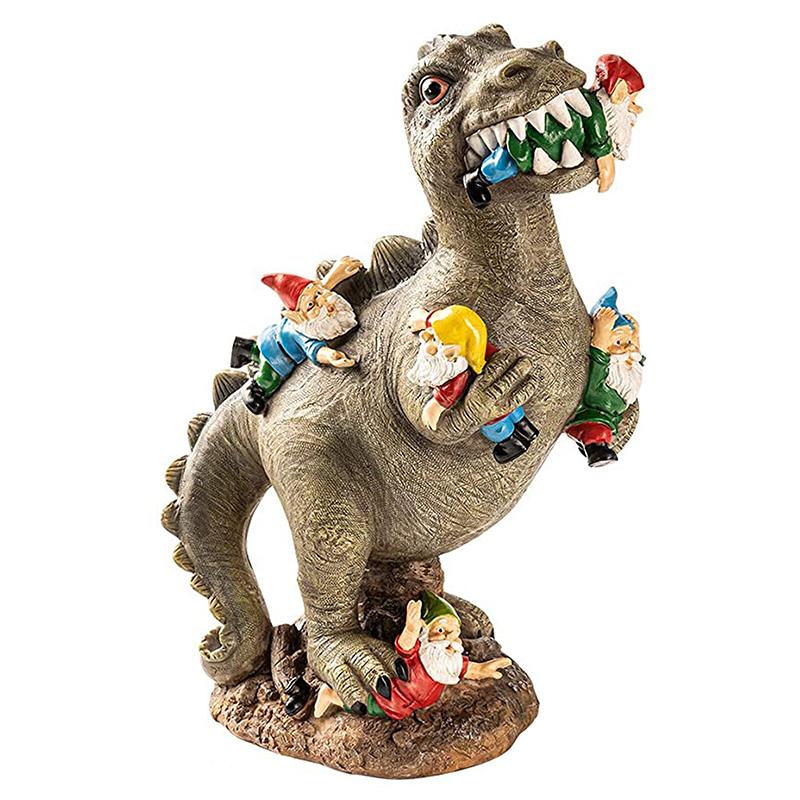 Dinosaur dwarf ornaments