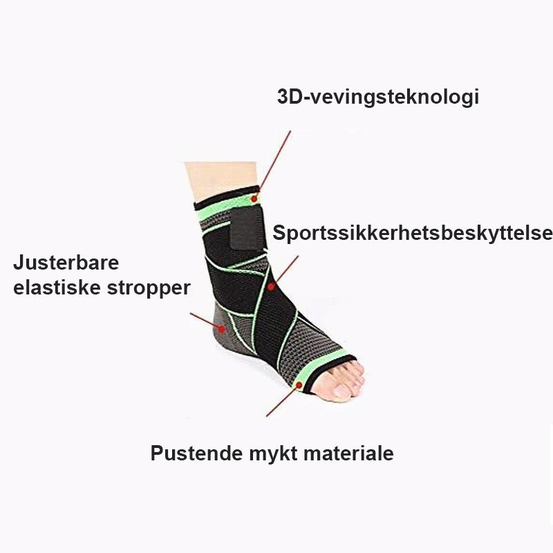 3D Design Knebøyle Med Justerbar Stropp For Smertelindring (Enkelt)