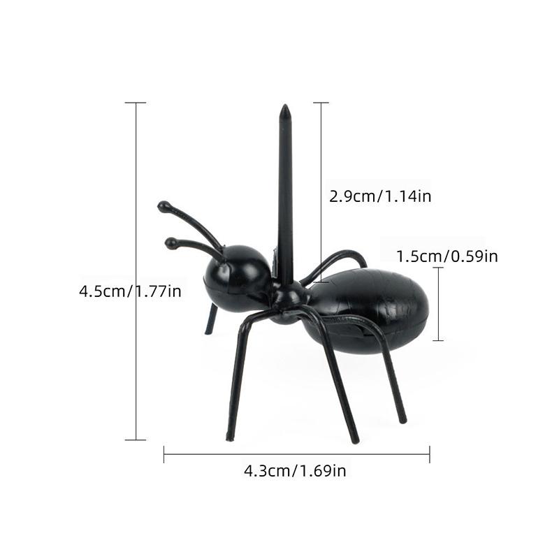 Hardtarbeidende maur i bevegelse kanapépinner (12 stk)