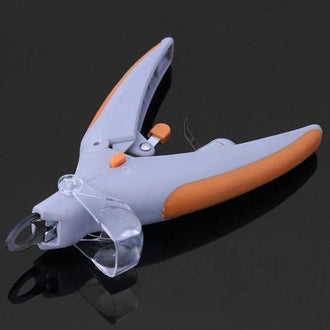 Belyst kjæledyrnegleklipper